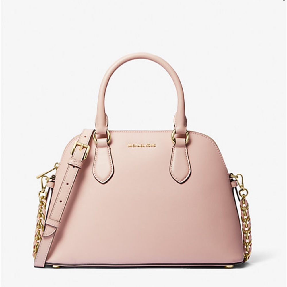 MICHAEL KORS
Veronica Medium Saffiano Leather Dome Satchel
NWT